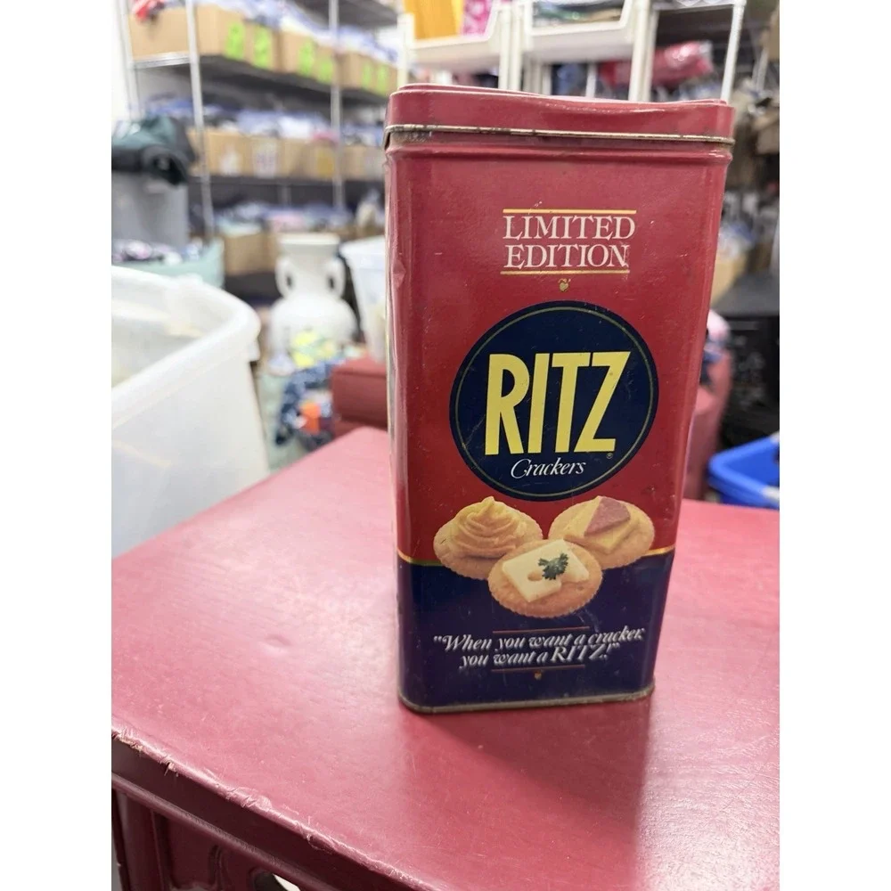 Nabisco‎ Limited Edition Ritz Crackers Tin 1987, 16 oz